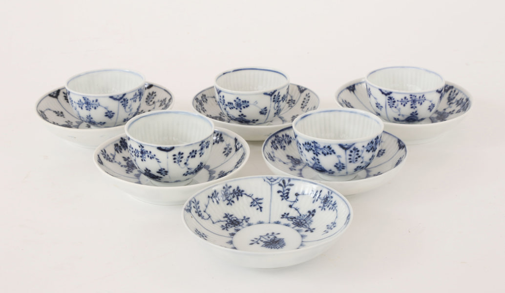 Servisdelar, Meissen, Tyskland, 17/1800-tal