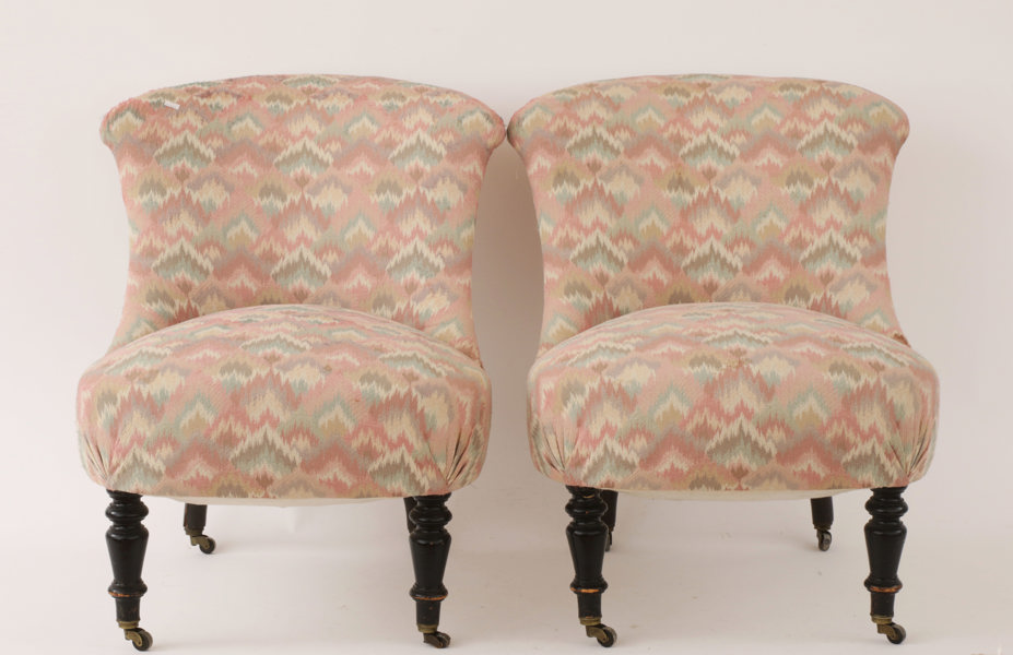 Fåtöljer ett par, 1800-talets slut