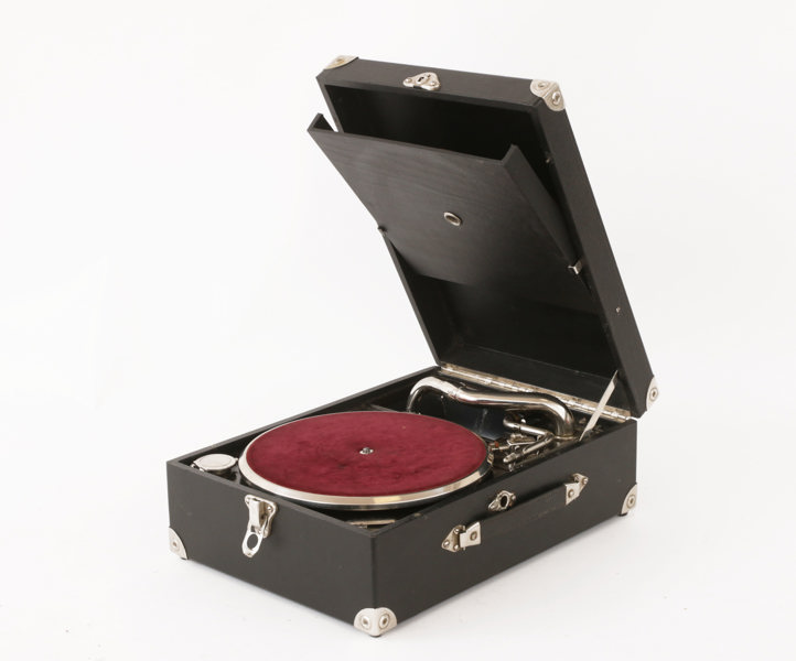 Resegrammofon, 1900-talets första hälft