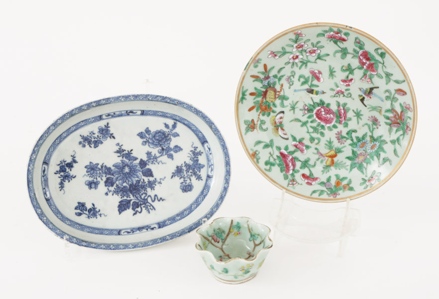 Porslin 3 delar, Kina