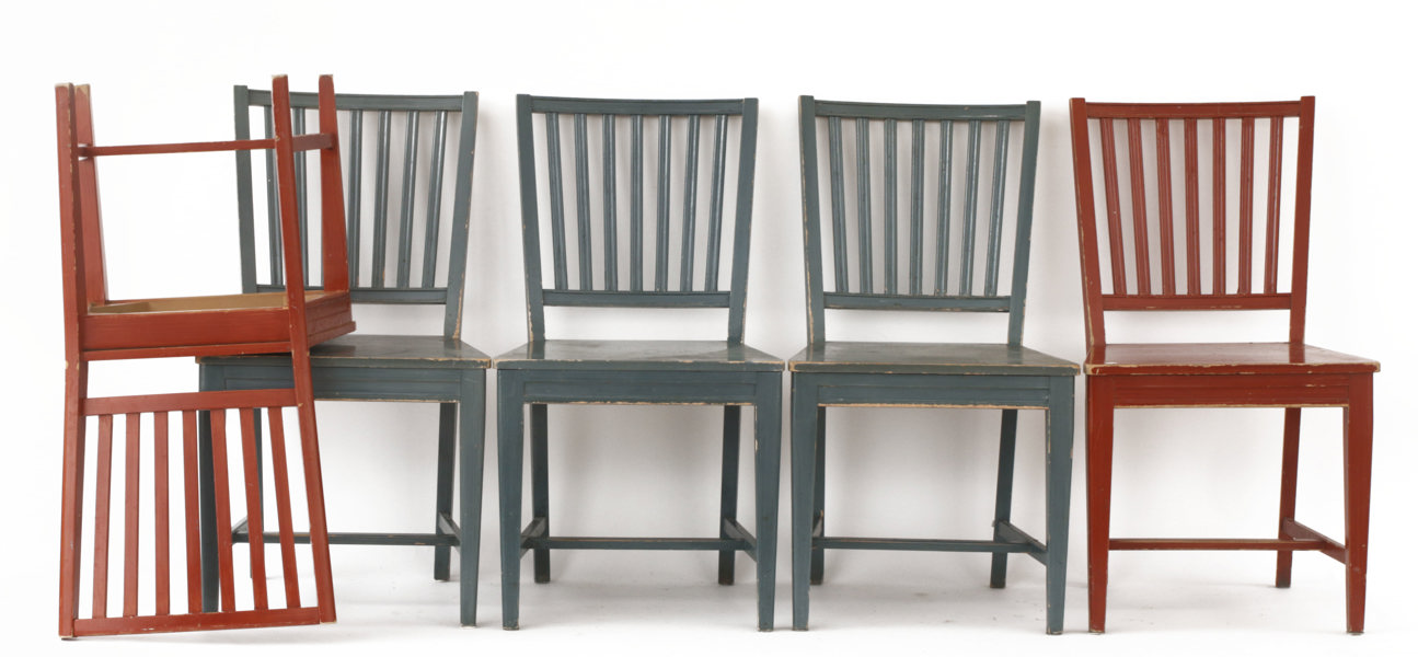 Stolar 5st, "Gamla Sverige", Åmells, 1900-talets andra hälft