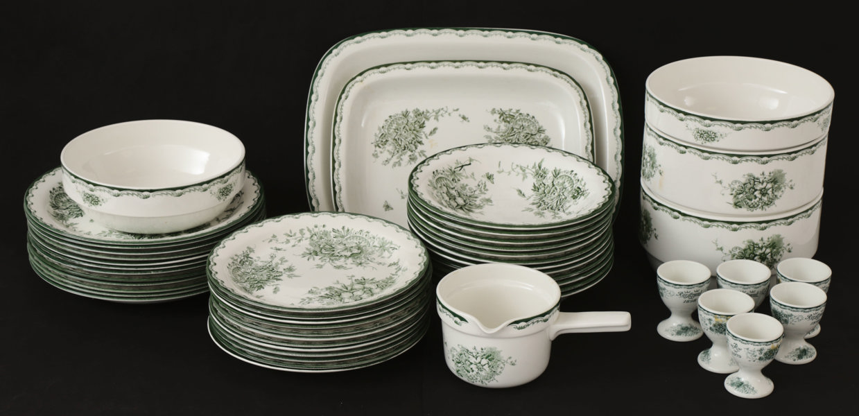 Matservisdelar, "Grön Anna", Rörstrand