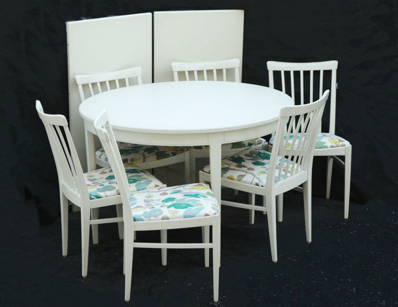 Matsalsmöblemang 7 delar, "Herrgården", Carl Malmsten för Bodsfors