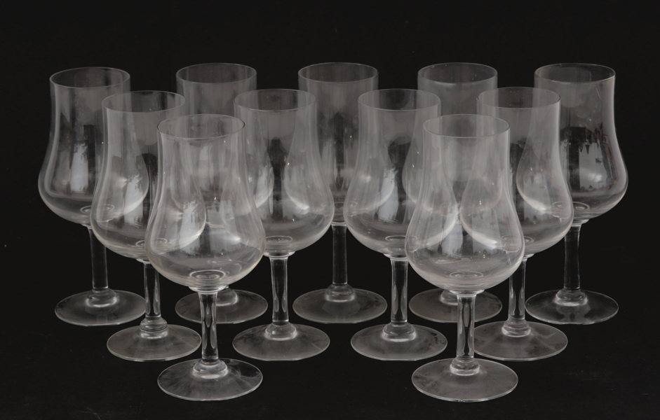 Vinprovarglas 11st, "Elixir", Orrefors