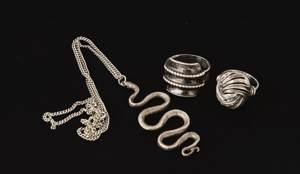 Silversmycken 3 delar