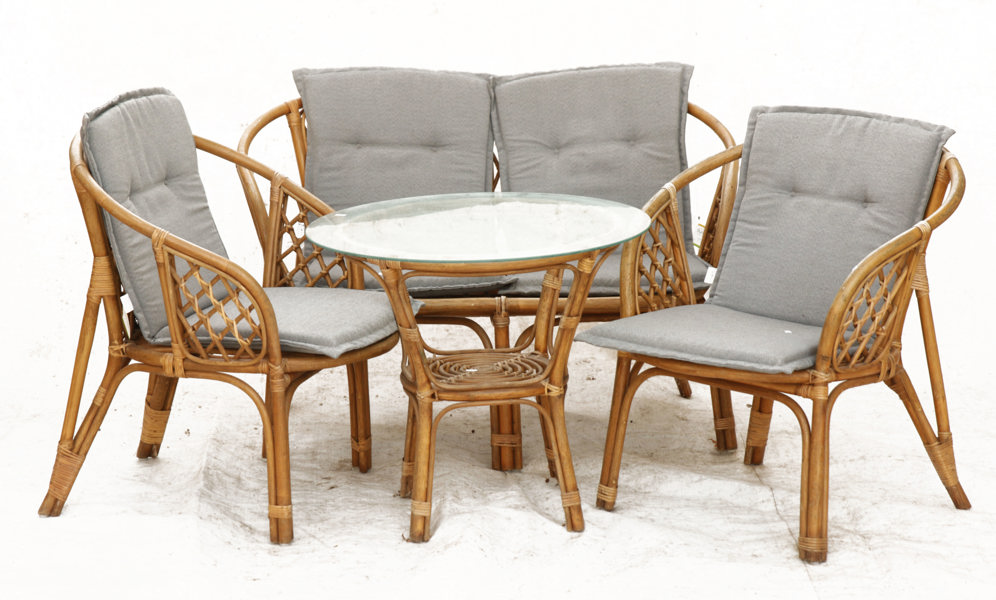 Altanmöbel 4 delar, 1900-talets slut