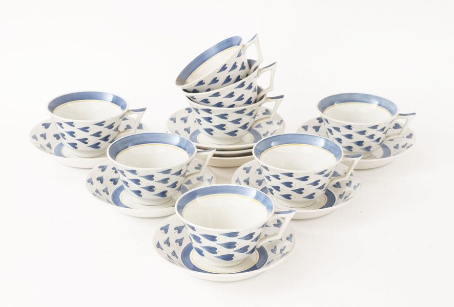 Teservisdelar, Ursula Printz för Gustavsberg