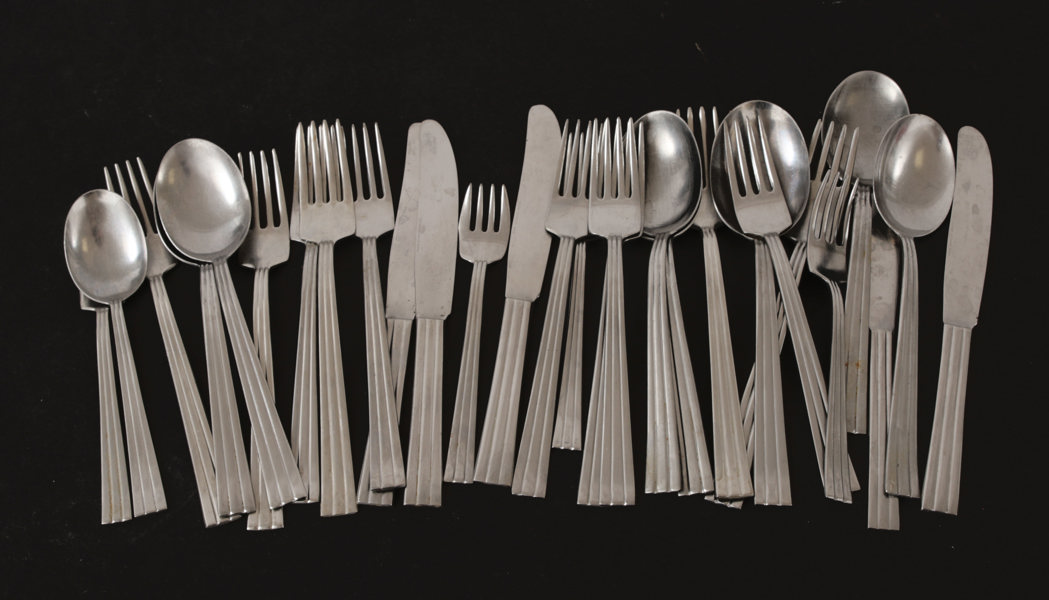 Bestickservisdelar, "Thebe", Folke Arström för Gense