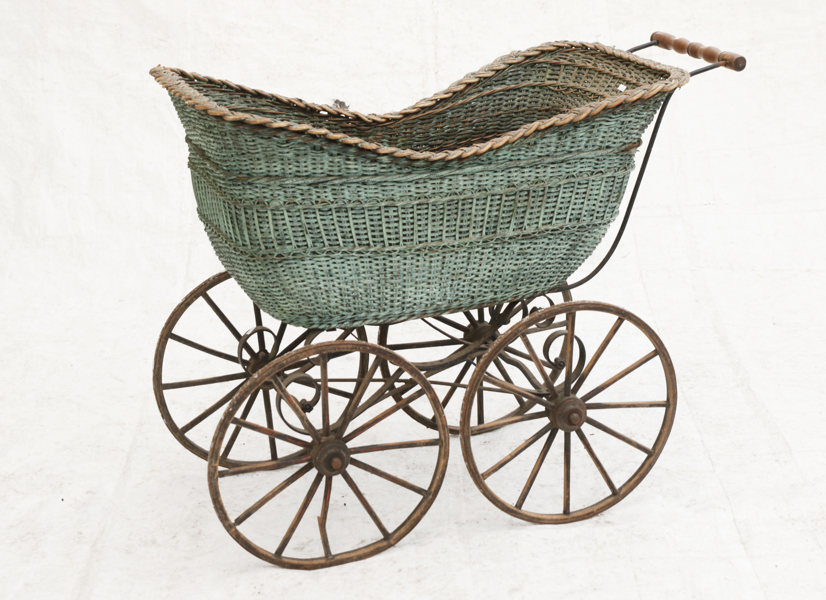 Barnvagn, omkring år 1900