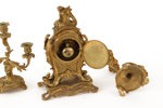 Bordsur med kandelabrar, Louis XV stil, Frankrike, 1800-talets slut