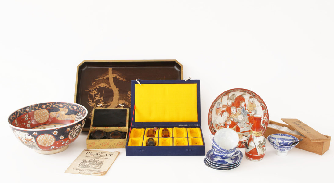 Parti orientaliska föremål, m.m.