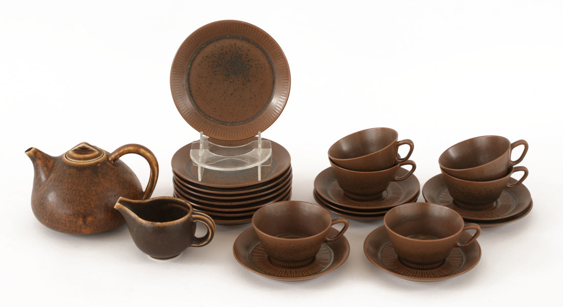 Teservisdelar, Danmark