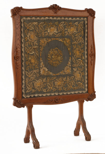 Brasskärm, nyrokoko, 1800-talets senare del