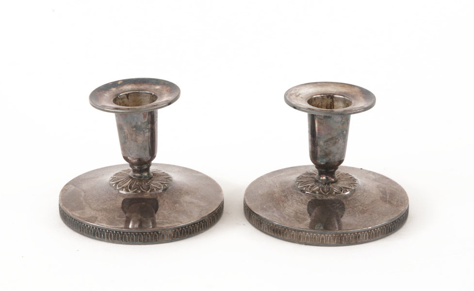 Ljusstakar ett par, silver, Ceson