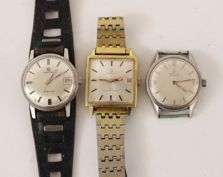 Herrarmbandsur 3st, Certina