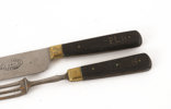 Knivar 8st samt gafflar 3st, 1800-tal