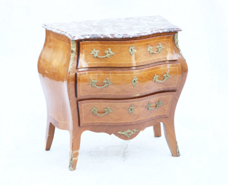 Byrå, rokokostil, 1900-tla