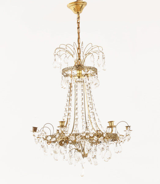 Ljuskrona, empirestil, 1900-tal