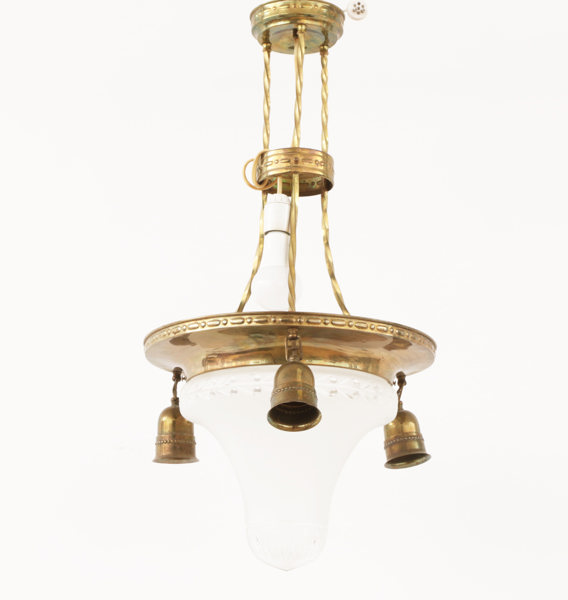 Taklampa, jugend, tidigt 1900-tal