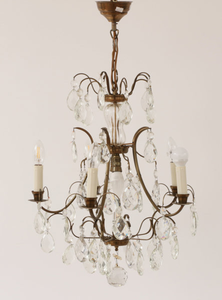 Ljuskrona, barockstil, 1900-tal