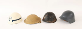 Militärhjälmar 4st