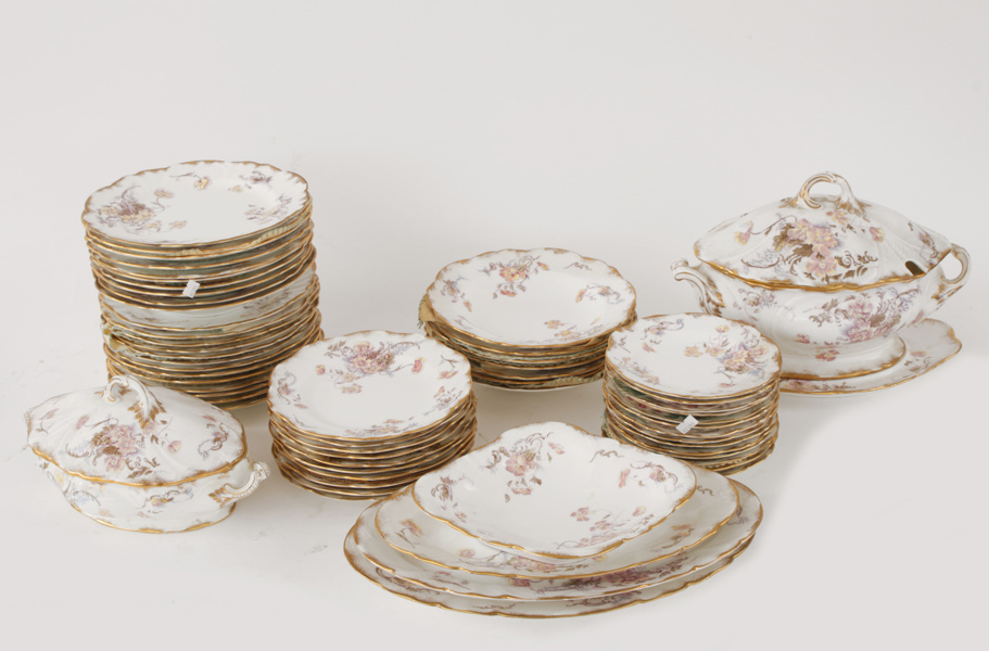 Matservis, "Provence", Rörstrand, tidigt 1900-tal