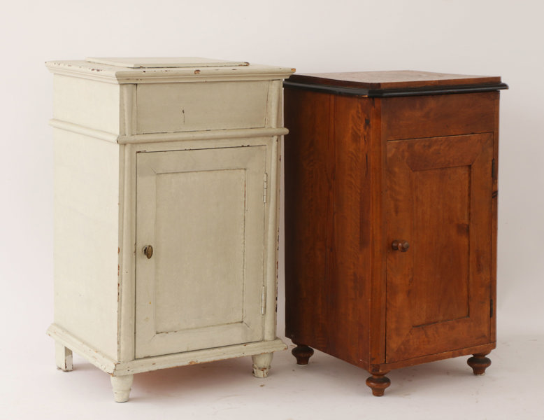 Pottskåp 2st, omkring år 1900