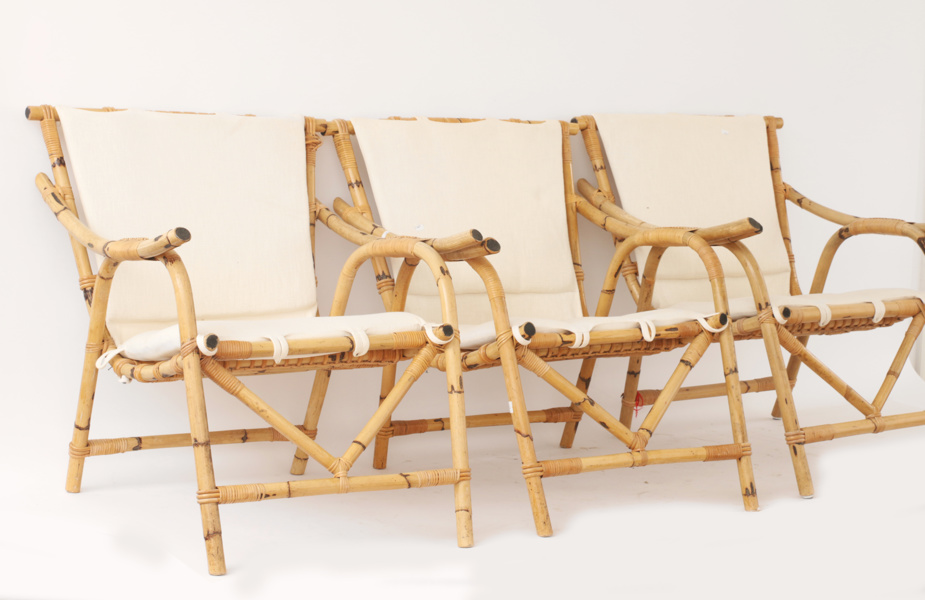 Fåtöljer 3st, 1900-talets andra hälft