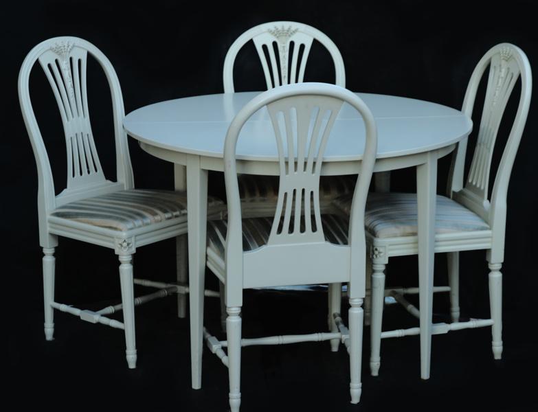 Matsalsmöbel 5 delar, 1900-talets andra hälft