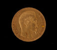 Guldmynt, 20 francs, Napoleon III, Frankrike, 1858