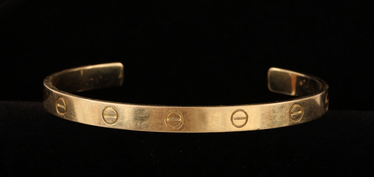 Armband, "Love", Cartier, Paris, 18k