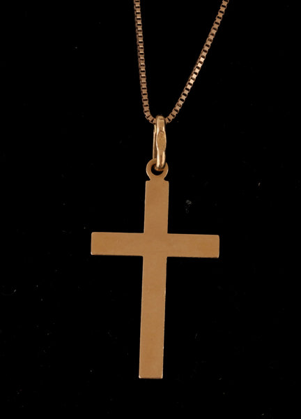 Halsband med hänge, 18k