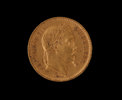 Guldmynt, 20 Francs, Napoleon III, Frankrike, 1866