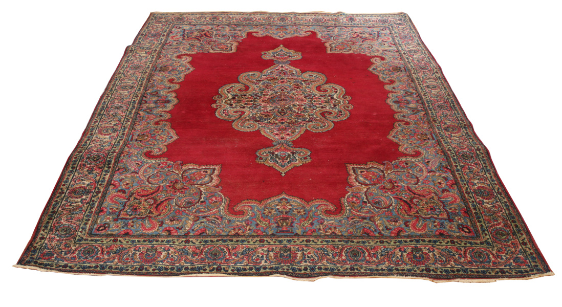 Handknuten matta, orientalisk