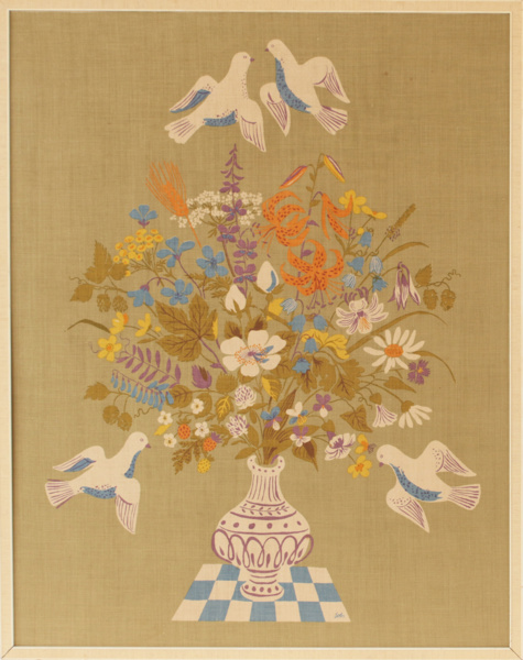 Textilt handtryck, Jobs, Leksand