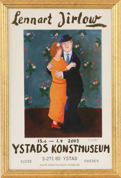 Utställningsaffisch, Lennart Jirlow