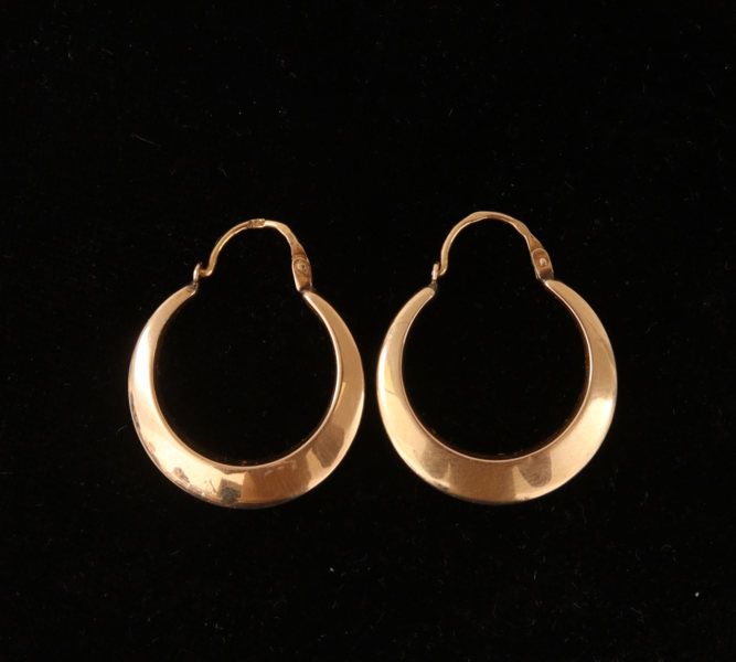 Örhängen ett par, 18k