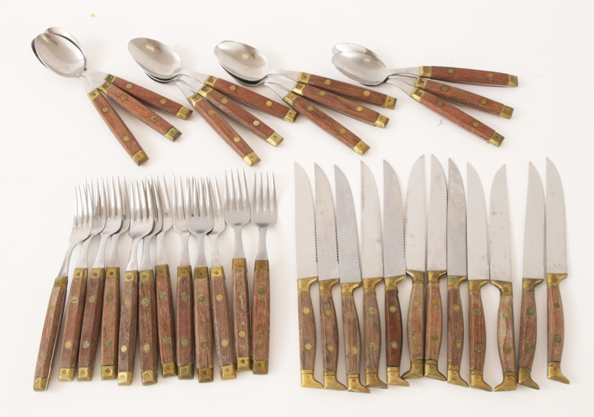 Bestickservisdelar, Frankrike, 1900-talets andra hälft