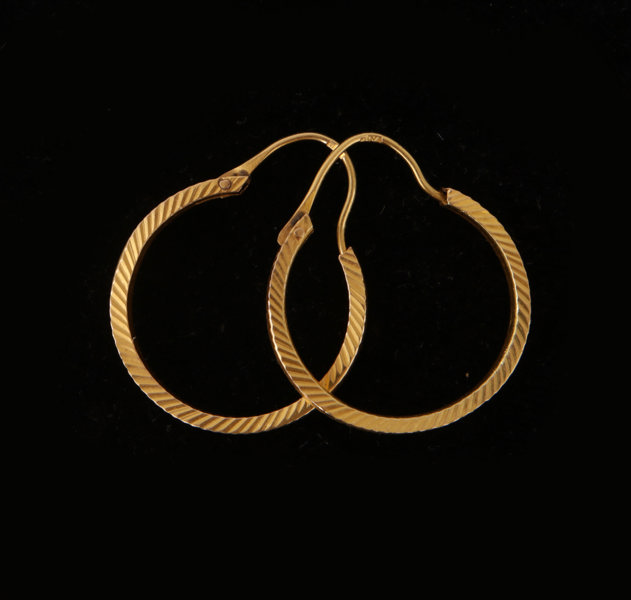 Örhängen ett par, 18k