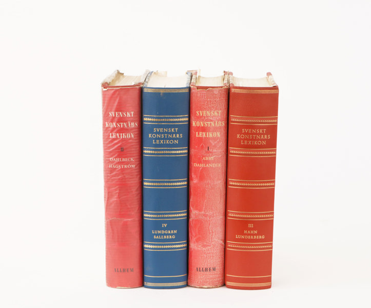 4 band, "Svenskt Konstnärslexikon", Allhem