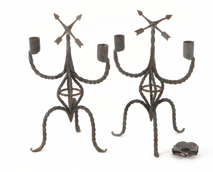 Kandelabrar ett par, 1900-tal