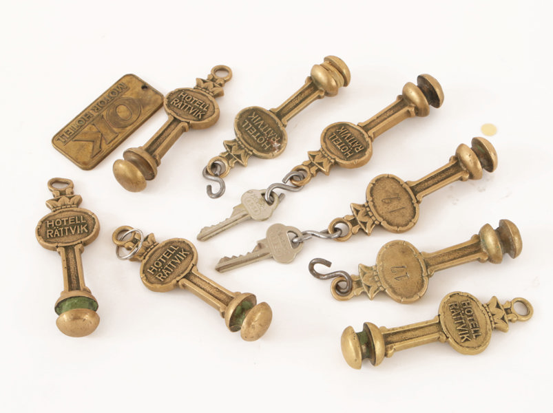 Nyckelbrickor 8st, Rättviks Hotell