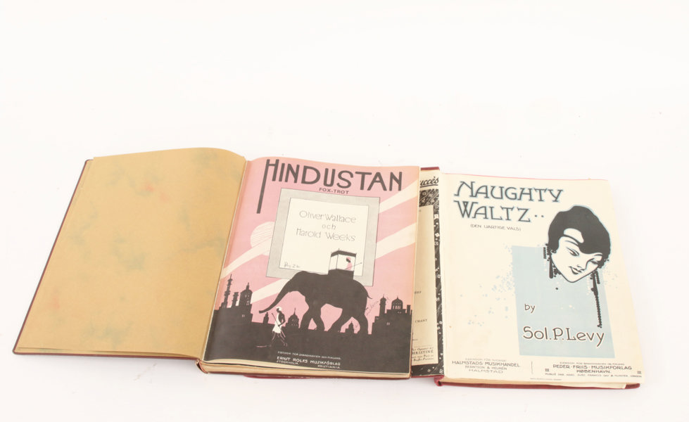 Inbundna nothäften, 1920-tal