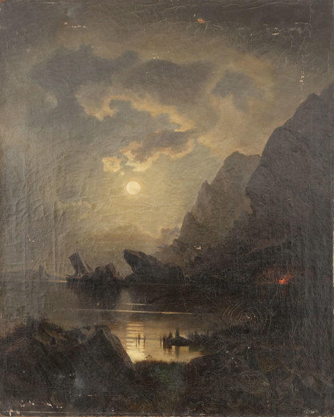 Okänd konstnär, daterad 1877