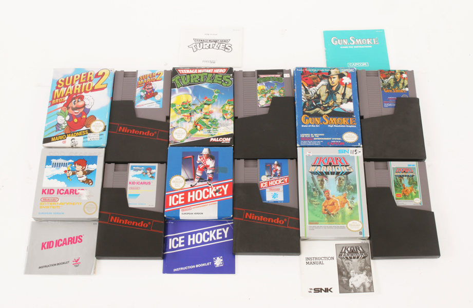 Spel 6st, Nintendo Entertainment System