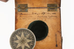 Ekvatorial kvadrant med kompass, daterad 1848