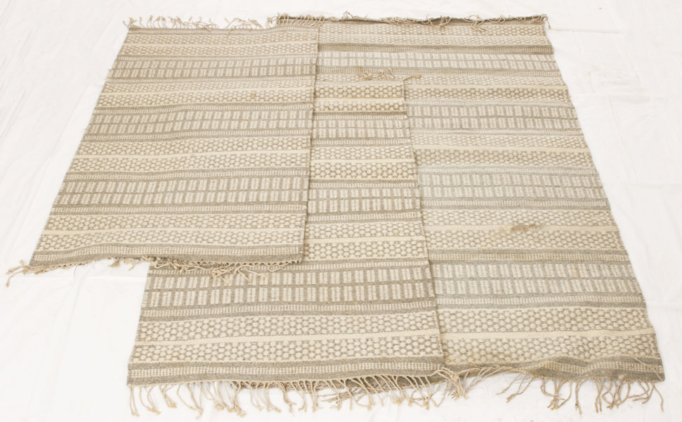 Vävda mattor 3st, 1900-talets andra hälft