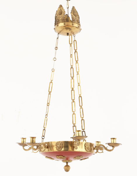 Ljusampel, empire, 1800-talets första hälft