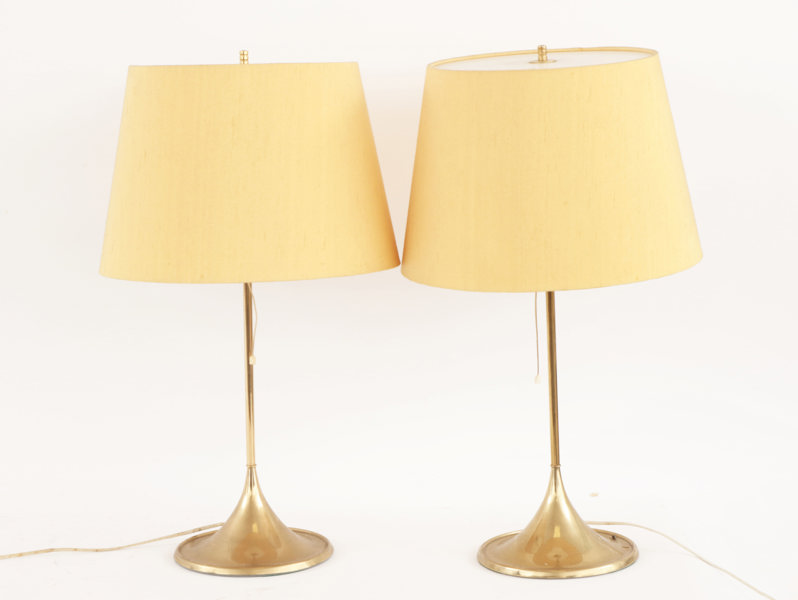 Bordslampor ett par, Bergboms, B-024