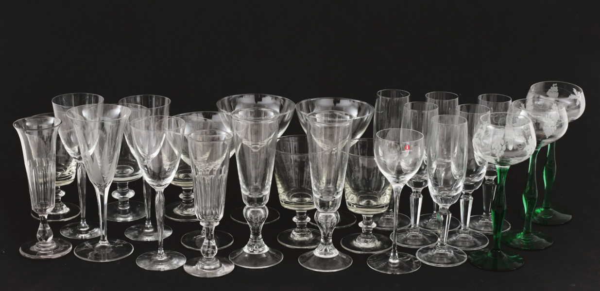 Vin- och champagneglas 26 delar